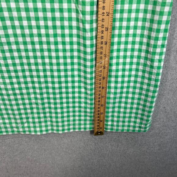 Peter Millar x The Masters Gingham Shirt Dress Women's Size S Roll Tab Golf EUC - Picture 11 of 11
